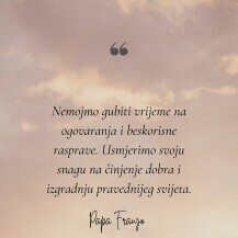 Izreke Pape Franje