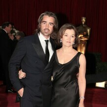 Colin Farrell s mamom Ritom na Oscarima 2008.