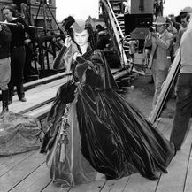Vivien Leigh na setu filma u legendarnoj haljini od 'zavjesa'