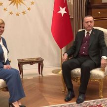 Kolinda Grabar Kitarović i Recep Tayyip Erdoğan (Foto: Dnevnik.hr)