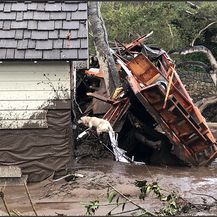 Poplave i odroni u južnoj Kaliforniji (Foto: AFP)