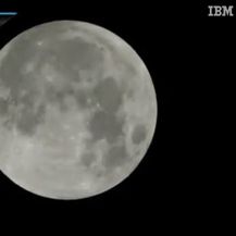 Superkrvavi plavi Mjesec (Screenshot: NASA)