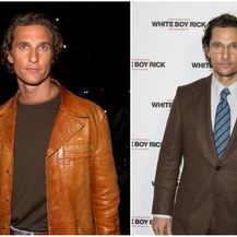 Matthew McConaughey 2002. i 2018. godine