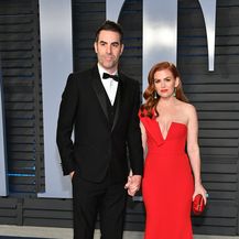 Isla Fisher i Sacha Baron Cohen (Foto: AFP)