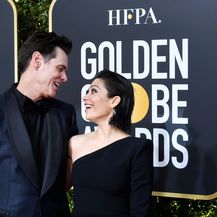 Jim Carrey i Ginger Gonzaga (Foto: AFP)