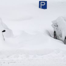 Snijeg u Austriji (Foto: AFP)