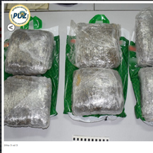 Marihuana u 6 paketića (Foto: Screenshot)