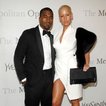 Amber Rose i Kanye West (Foto: AFP)