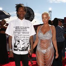 Amber Rose i Wiz Khalifa (Foto: AFP)