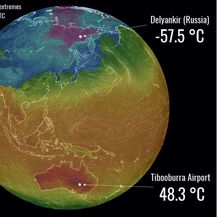 Ogromna razlika u temperaturi (Foto: Severe Weather Europe)