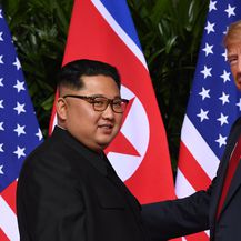 Kim Jong-un i Donald Trump (Foto: AFP)