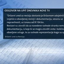 Odgovor na upit Dnevnika Nove TV (Foto: Dnevnik.hr)