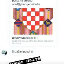 Nika Antolos i predsjednica Kolinda Grabar-Kitarović (Foto: Instagram)