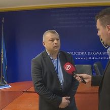 Ante Matković, načelnik Sektora kriminalističke policije, i Mario Jurič