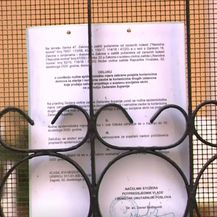 Odluka o zabrani posjeta domu Sv. Frane