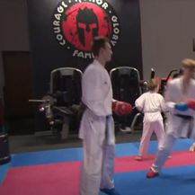 Karate trening u Čakovcu