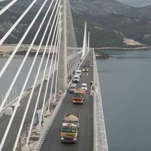 Testiranja Pelješkog mosta - 2