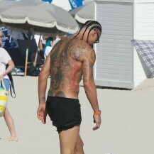 Zlatan Ibrahimović na plaži