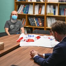 Banožić i Dalić posjetili ozlijeđenog pilota - 1