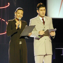 Mirna Berend i Vedran Mlikota 2001. godine