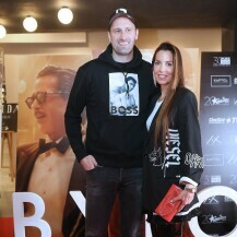 Igor i Olja Vori na premijeri filma Babylon