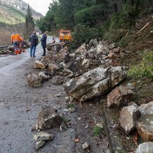Odron na cesti Omiš - Radmanove mlinice - 15