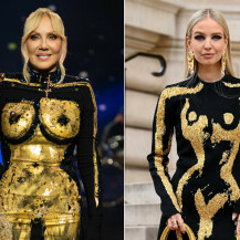 Modna kuća Schiaparelli ima decentniju verziju zlatne haljine kakvu je nosila Lepa Brena