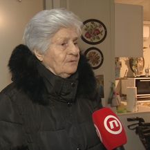 Stanovnica kontejnerskog naselja Kata - 1