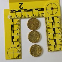 Krivotvorene kovanice kuna i eura - 1