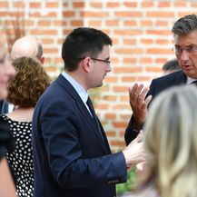 Marko Milić i Andrej Plenković