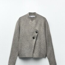 Pletena jakna (Zara), 39,95 eura