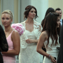Ina Štrlek na vjenčanju s rukometašem Manuelom Štrlekom nosila je vjenčanicu modne kuće Vesna Sposa - 4