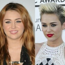 Miley Cyrus s dugom i kratkom kosom