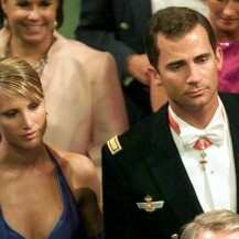 Eva Sannum i Felipe na vjenčanju norveškog princa Haakona 2001.