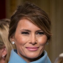 Melania Trump na inauguraciji Donalda Trumpa 2017.