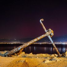 Aurora borealis iznad Splita