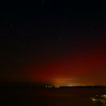 Aurora borealis iznad Istre