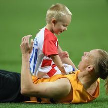 Domagoj i David Vida nakon utakmice s Engleskom