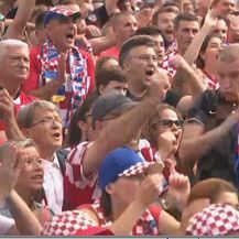 Reakcija premijera Andreja Plenkovića na prvi gol (Dnevnik.hr)