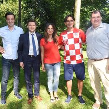 Zdravko Marić, Zlatko Dalić sa suprugom, Jakov Kitarović, Tomislav Madžar (FOTO: Vjeran Zganec-Rogulja/PIXSELL)