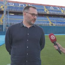 Krešimir Antolić, član Uprave Dinama, i Josipa Krajinović (Foto: Dnevnik.hr)