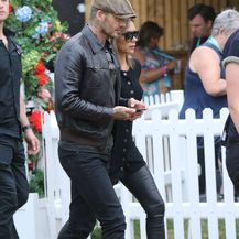 David i Victoria Beckham uoči koncerta Barbre Streisand u Hyde Parku