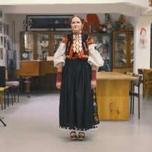 Jelena Vukadin odjevena u vezenku