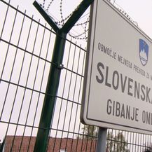 Ograda na granici Hrvatske i Slovenije (Foto: Dnevnik.hr)