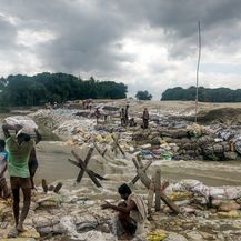 Velike poplave u Indiji (Foto: AFP) - 2
