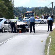 Prometna nesreća dva automobila (Foto: Dnenvik.hr)