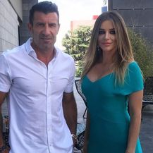 Luis Figo, Fani Stipković (Foto: Instagram)
