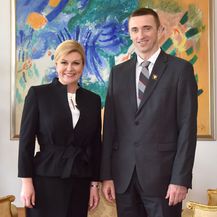 Predsjednica Kolinda Grabar-Kitarović i gradonačelnik Vukovara Ivan Penava (Foto: Ured predsjednice) - 4