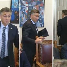 Andrej Plenković otišao sa sastanka (Foto: Dnevnik.hr)