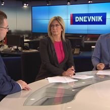 Marko Pavić, Romina Knežić i Petar Pereža (Foto: Dnevnik.hr)